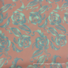 High-Quality Knitted Flower Digital Print Ponte Garment Dress Fabric